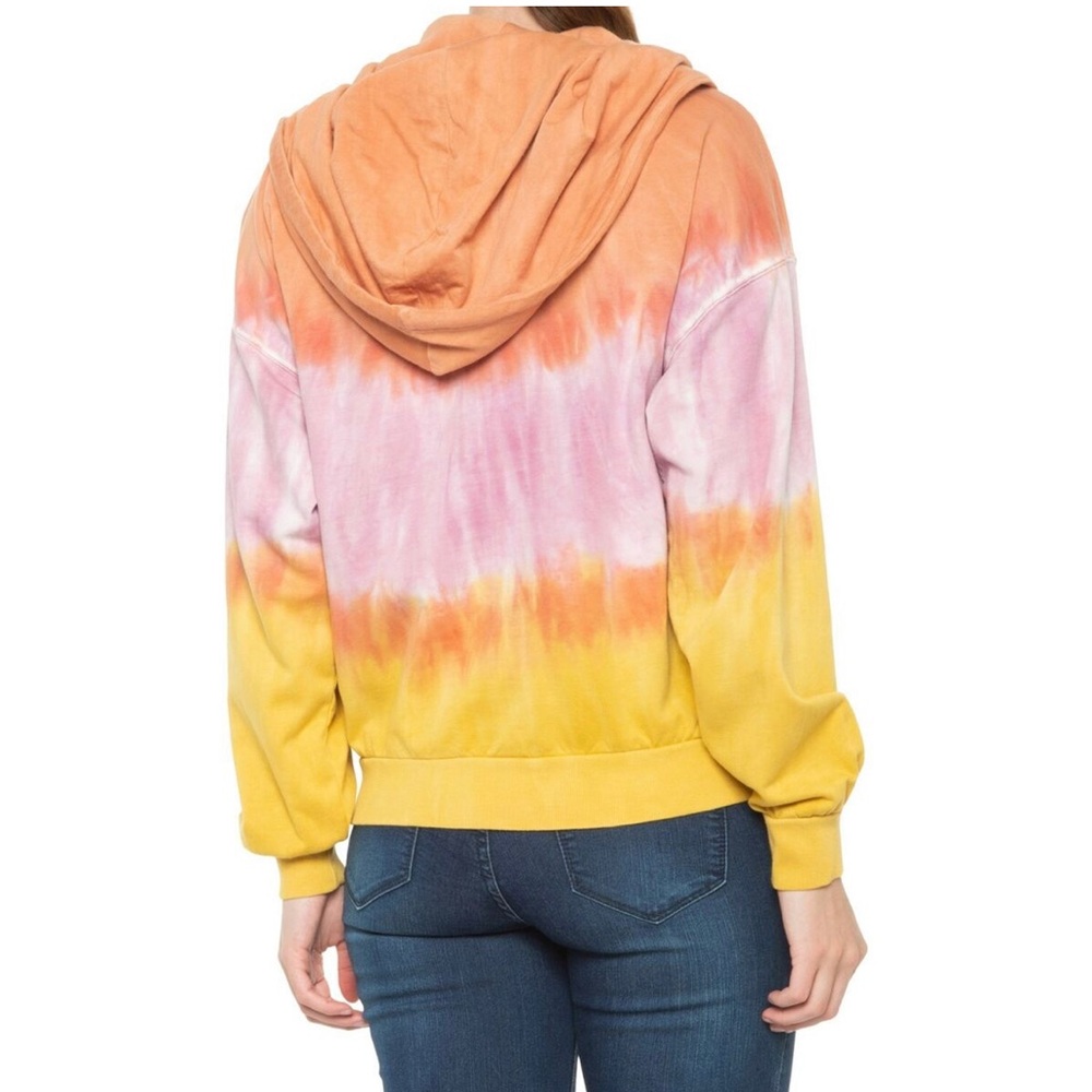 Young Fabulous & Broke Tie Dye Hooded Piper Pullover Sweatshirt - Picture 2 of 10